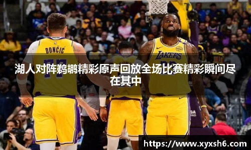 湖人对阵鹈鹕精彩原声回放全场比赛精彩瞬间尽在其中